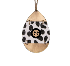 Statement Necklace - Emboss