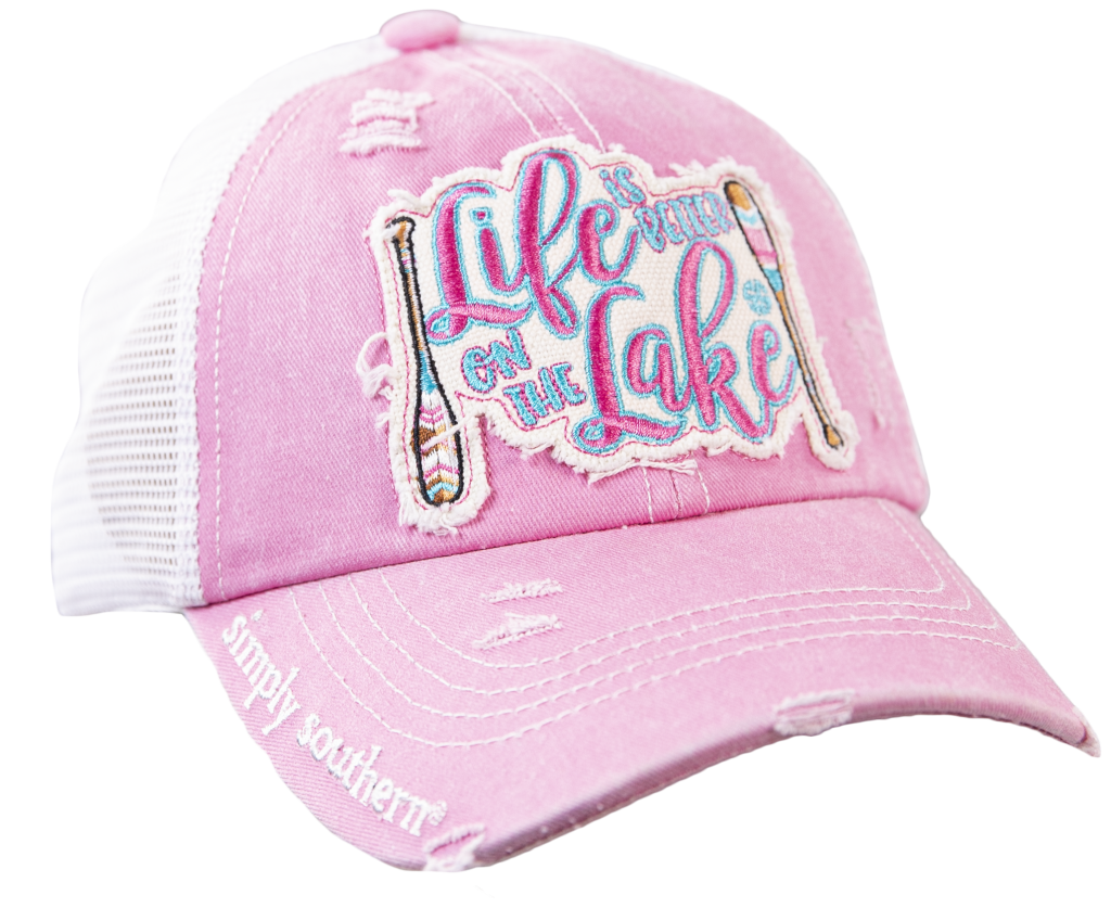 Women&#39;s Ponytail Hat - Lake, Color: Pink, Theme: Better