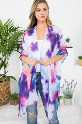 TD Sheer Open Kimono