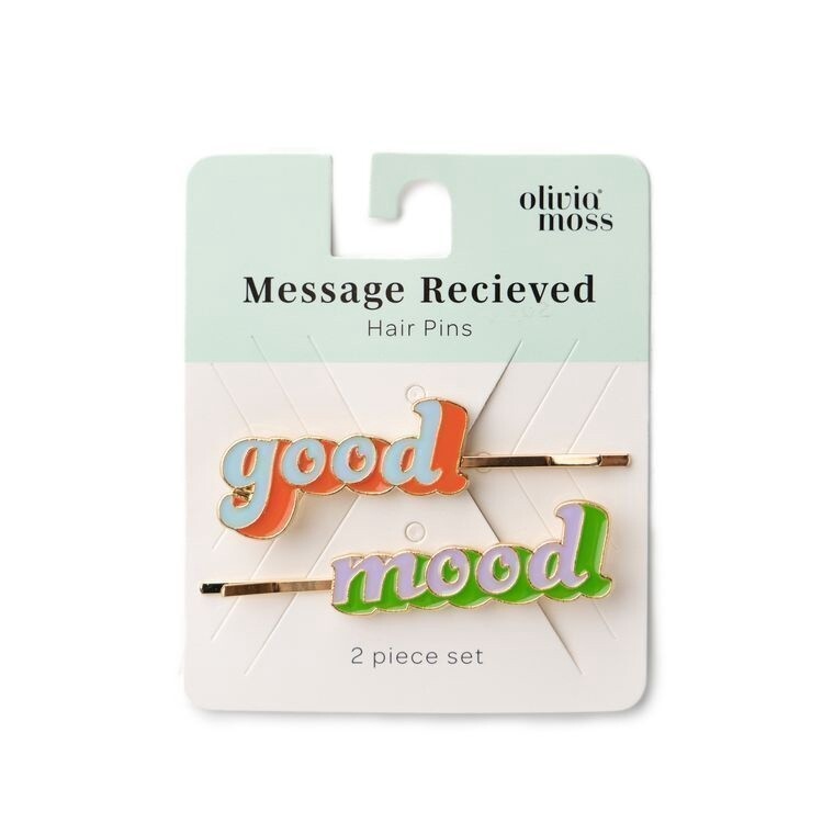 Message Received Hair Pins