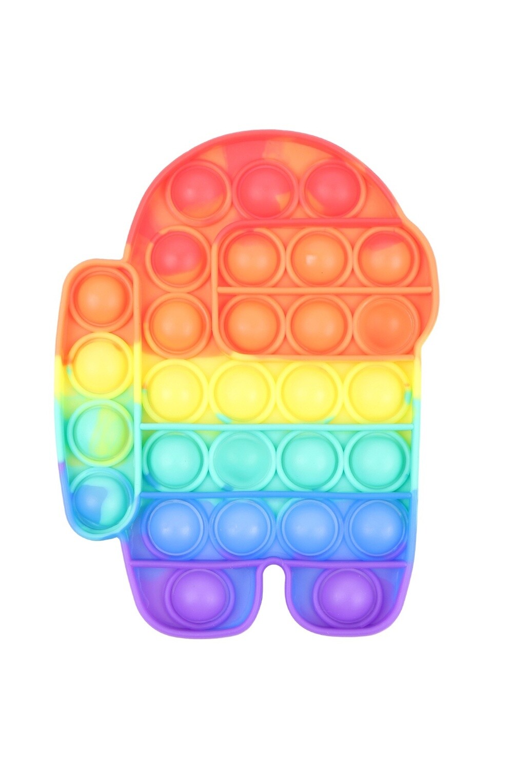 Shaped Pop Fidget Toy - Multicolor