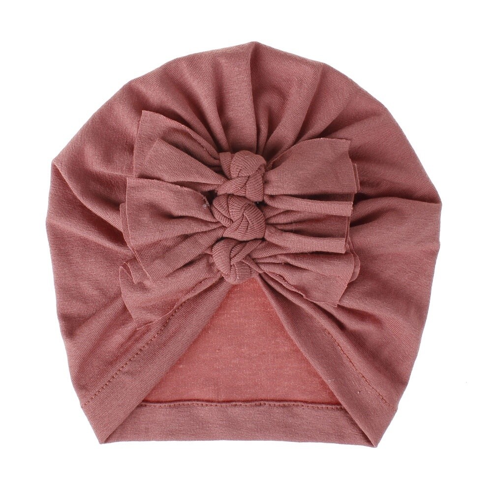 Baby Turban Cap with Bows