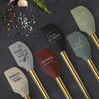 Elements Spatula w/ Gold Handle