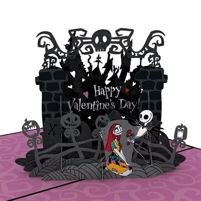 Disney Tim Burton's The Nightmare Before Christmas Simply Meant to Be Pop-Up Card LP3521