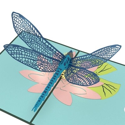 Dragonfly Pop-Up Card LP1601