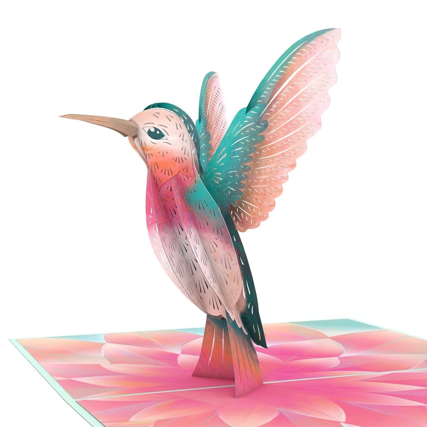 Lovely Hummingbird Pop-Up Card LP2400