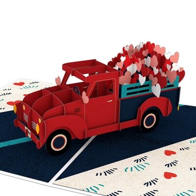 Truckloads of Love Pop-Up Card LP2969