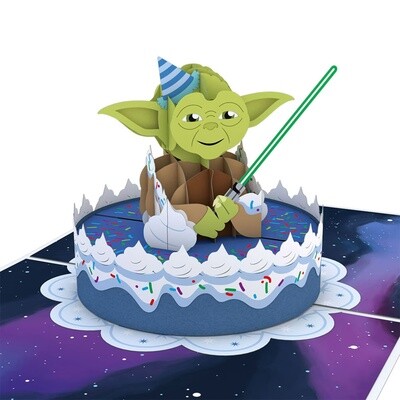 Yoda™ Birthday Pop-Up Card LP2079