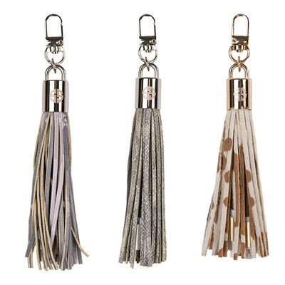 Leather Tassel Charger