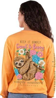 Women's LS Shirt - Sloth