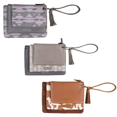 Leather 3-in-1 Clutch Set