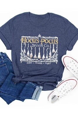 Unisex Hocus Pocus Broom Co. SS T-Shirt