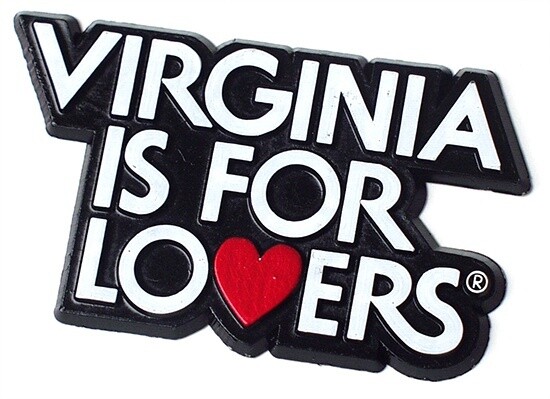 VA is for Lovers Logo Magnet