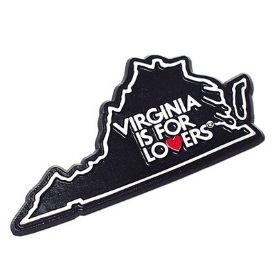 VA is for Lovers State-Shape Magnet