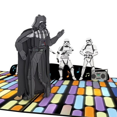 Star Wars™ Death Star™ Disco Birthday Pop-Up Card LP2576