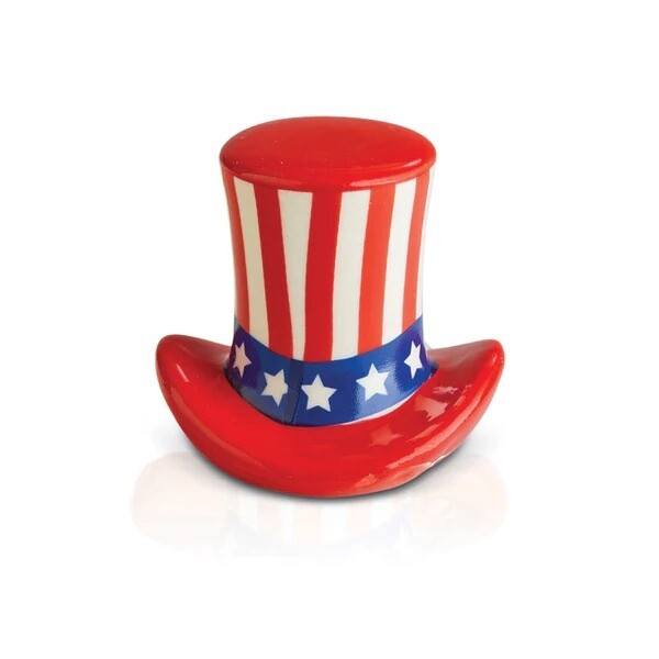 Uncle Sam Hat "home of the free" Mini