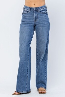 Women's Classic Wide Leg Jeans #88354