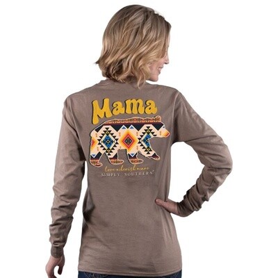 Women's LS Shirt- Mama Bear