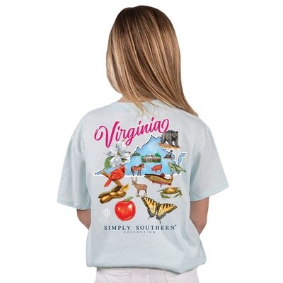 Youth SS Shirt - State, VA