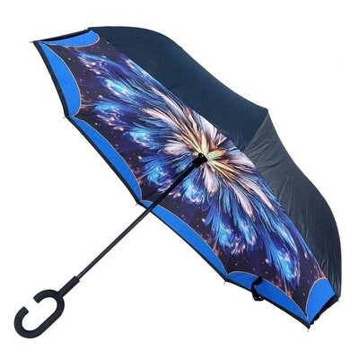 Smart-Brella Umbrella - Galaxy Flower