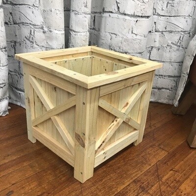 Farmhouse Wood Outdoor Planter Box