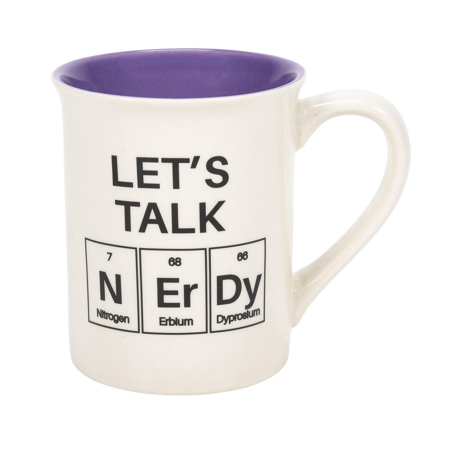 "Let's Talk Nerdy Mug