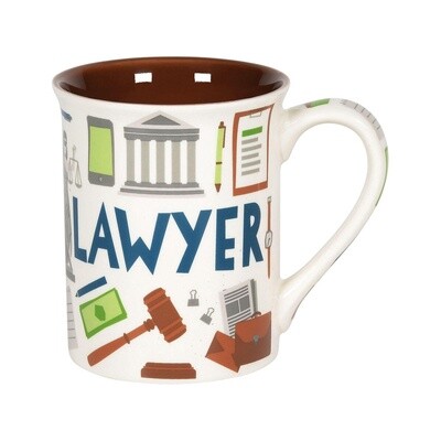 Lawyer Pattern Mug