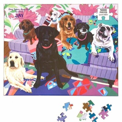Dog Tales Pup Pals By Jay McClellan Studio Puzzle