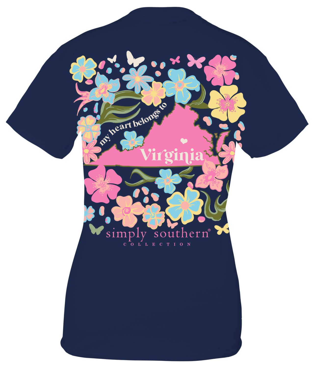 Women's SS Shirt - State - VA