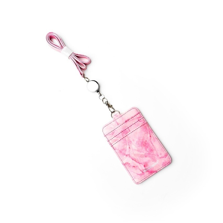Me Myself and Dye Retractable Lanyard, Color: Pink