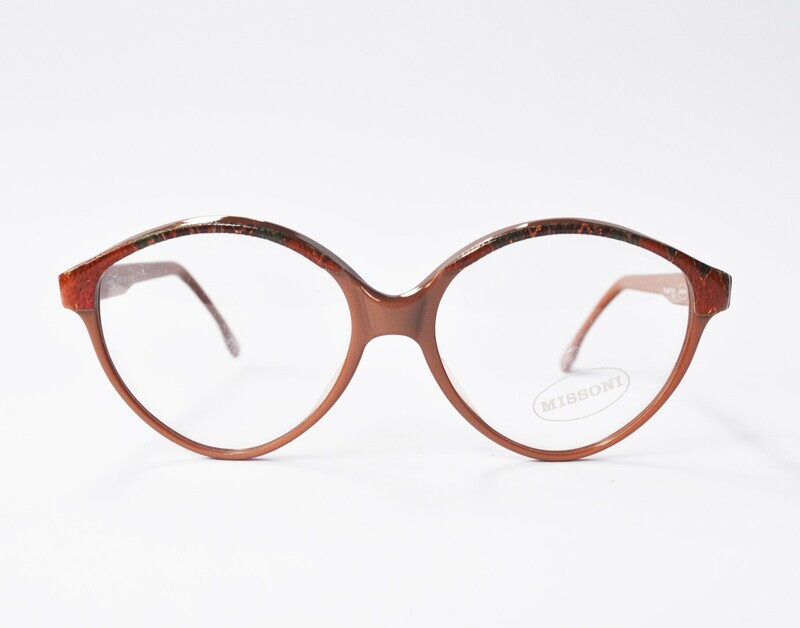 MISSONI VINTAGE texture terracotta
