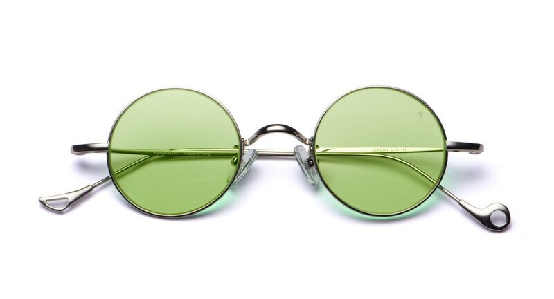 Occhiale da sole EYEPETIZER - Jeremy argento verde Occhiale da sole EYEPETIZER - Jeremy argento verde
