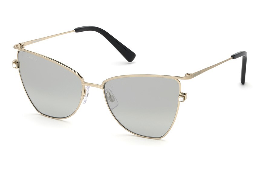Occhiale da sole metallo Dsquared2 dq0301_32b gold