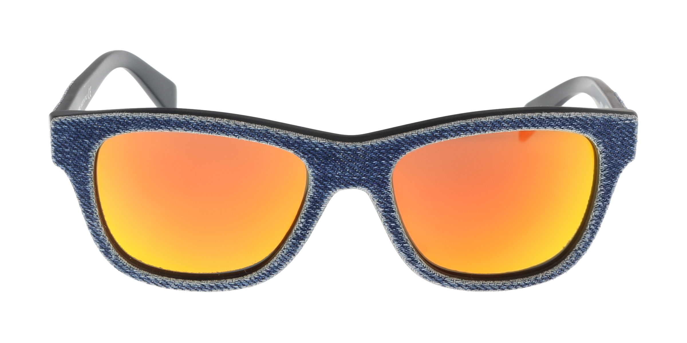 Occhiale da Sole Diesel dl0111-90u denim lente specchiata arancio