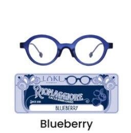 Occhiale da lettura- Reading glasses Loki  Riomaggiore Bluberry