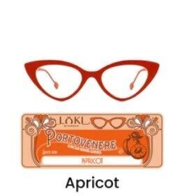 Occhiale da lettura- Reading glasses Loki Portovenere Apricot