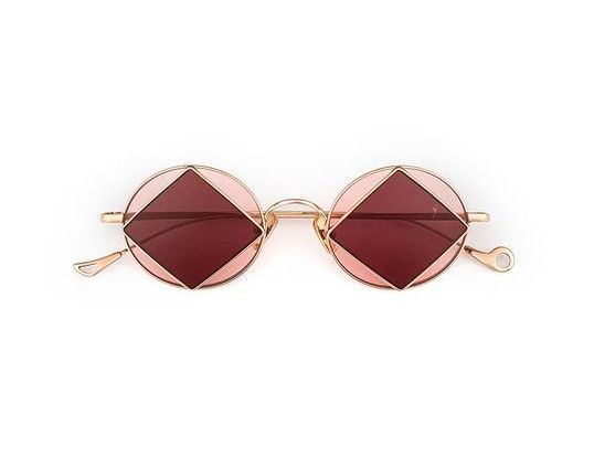 Occhiale da sole Eyepetizer Jocker Square rubino Occhiale da sole Eyepetizer Jocker Square rubino