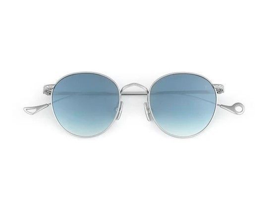 Occhiale da sole Eyepetizer Jockey argento grigio sfumato