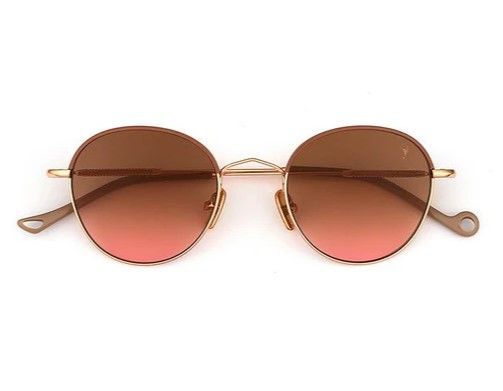 Occhiale da sole Eyepetizer Gobi oro rosa sfumato