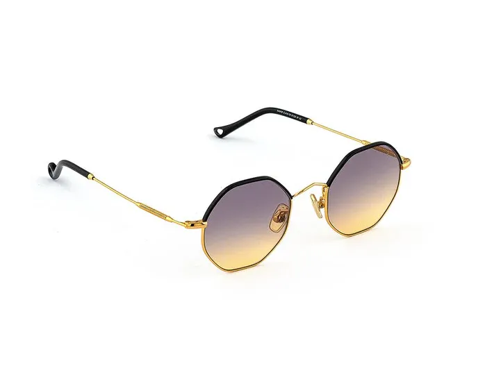 Occhiale da sole Eyepetizer Namib oro grigio sfumato biscotto