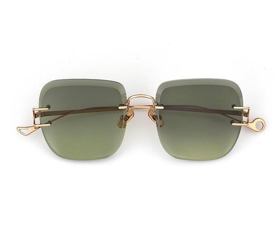 Occhiale da sole Eyepetizer Montaigne Oro verde sfumato