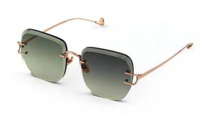 Occhiale da sole Eyepetizer Montaigne Oro verde sfumato