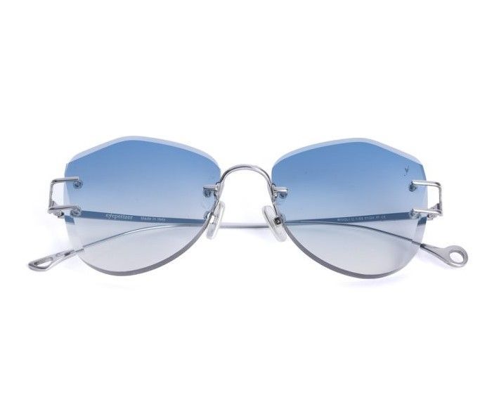 Occhiale da sole Eyepetizer Rivoli  Argento blu sfumato