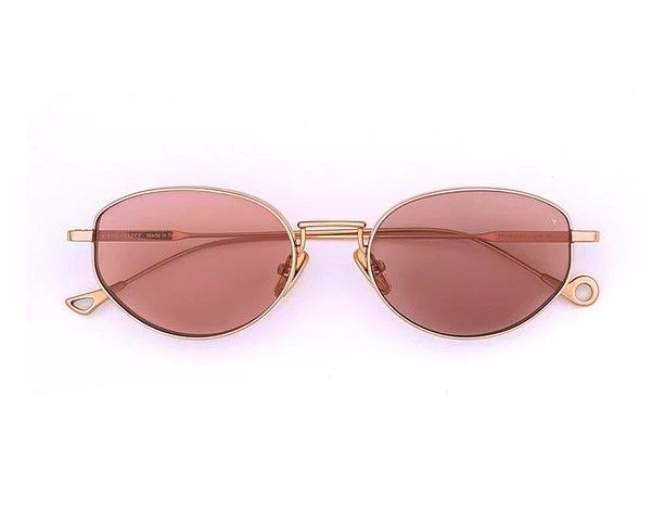 Occhiali da sole Eyepetizer Louisville Oro rosa
