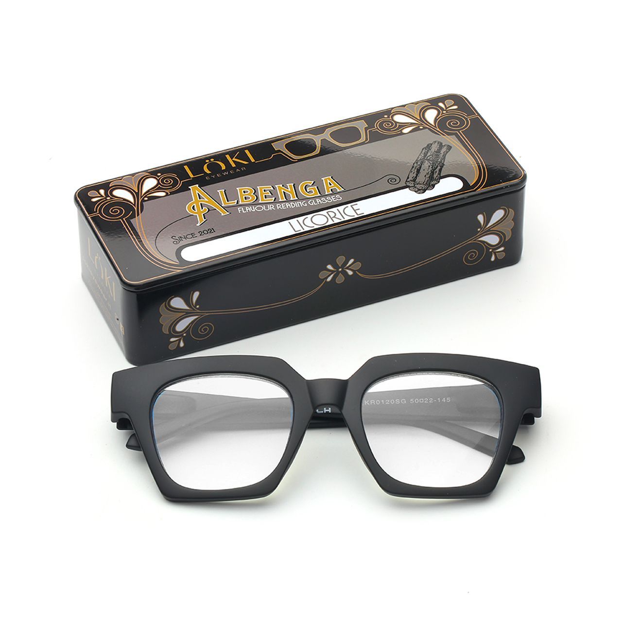 Occhiale da lettura- Reading glasses Loki Albenga Licorice