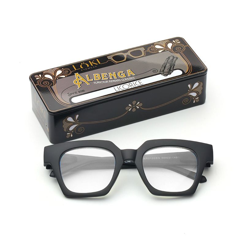 Occhiale da lettura- Reading glasses Loki Albenga Licorice