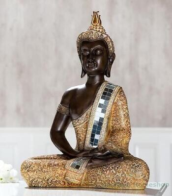 Boeddha Thai, 41 cm. hoog. Boeddha's.