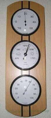 Baro/Thermo/
Hygrometer beuken
