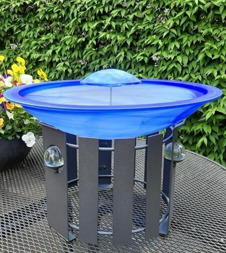 Vernevel arrangement Atlanta de Luxe , blauw. Artikel 222003