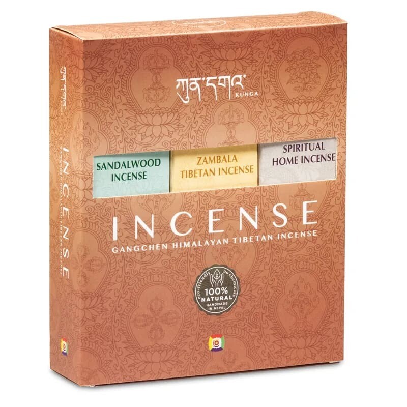Natuurlijke wierook cadeauset, Gangchen Himalaya
​​​​